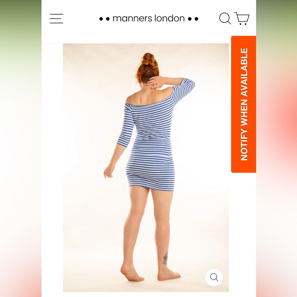 Manners London sold out BASTI MINI SKIRT (S) and BARDOT CROP TOP (XS)